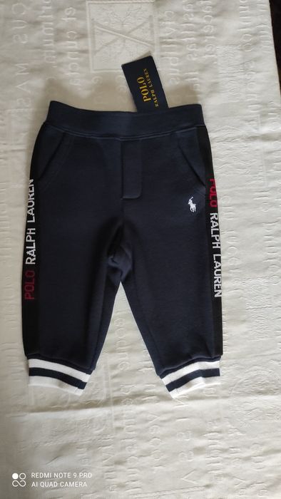 Новые штаны Ralph Lauren 6-9 мес, оригинал, брюки на флисе