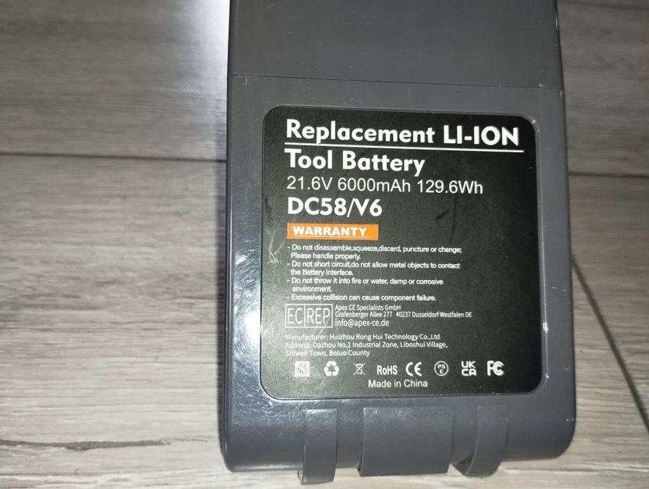 Bateria zamiennik do Dyson V6 + filtry