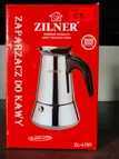 Zaparzacz kawy Kawiarka espresso stalowy 450ml 9 filiżanek INDUKCJA GA