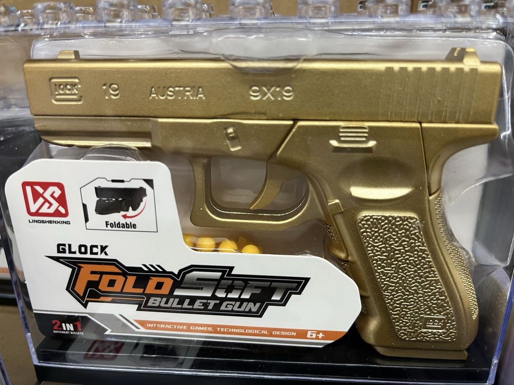 Pistola airsoft toda em metal