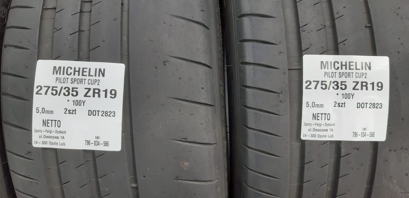 Opony Michelin Cap2 275/35 R19 285/30 R20