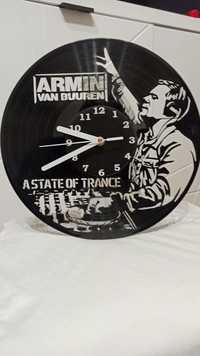 Zegar ścienny z płyty wiórowej 30 cm Armin van Buuren