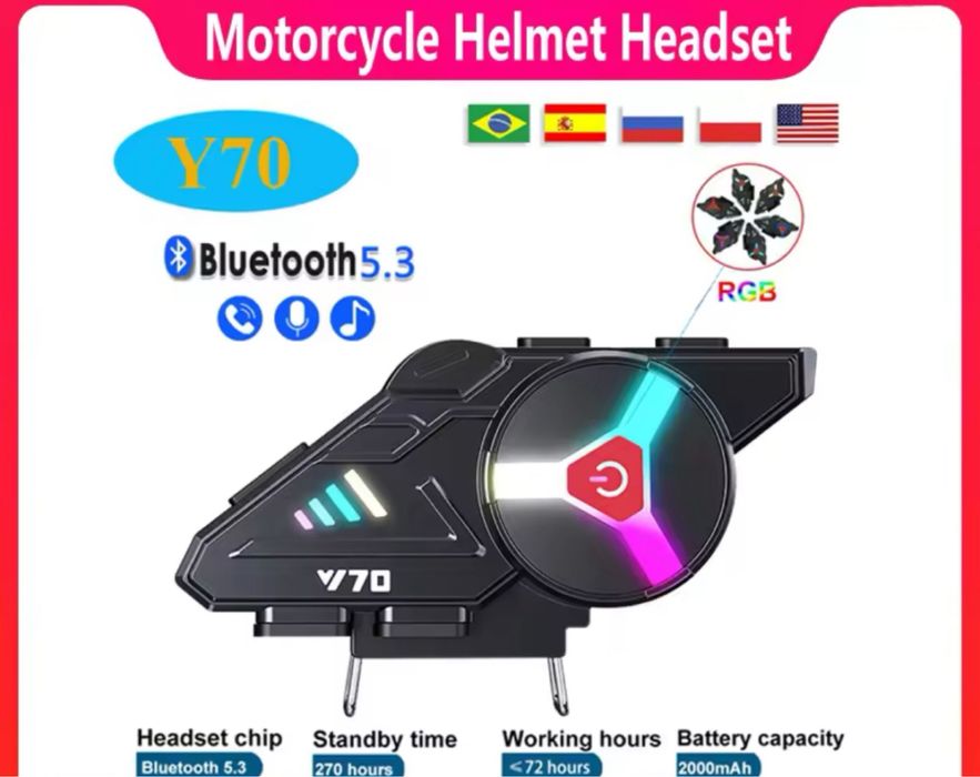 Мото гарнитура для шлема