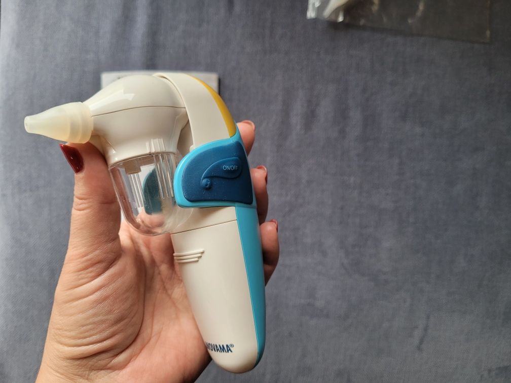 Elektryczny aspirator do nosa dla dzieci z melodiami Novama Kids Pingo