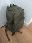 Wodoodporny plecak turystyczny, taktyczny 45 l, khaki, lekki,sportowy