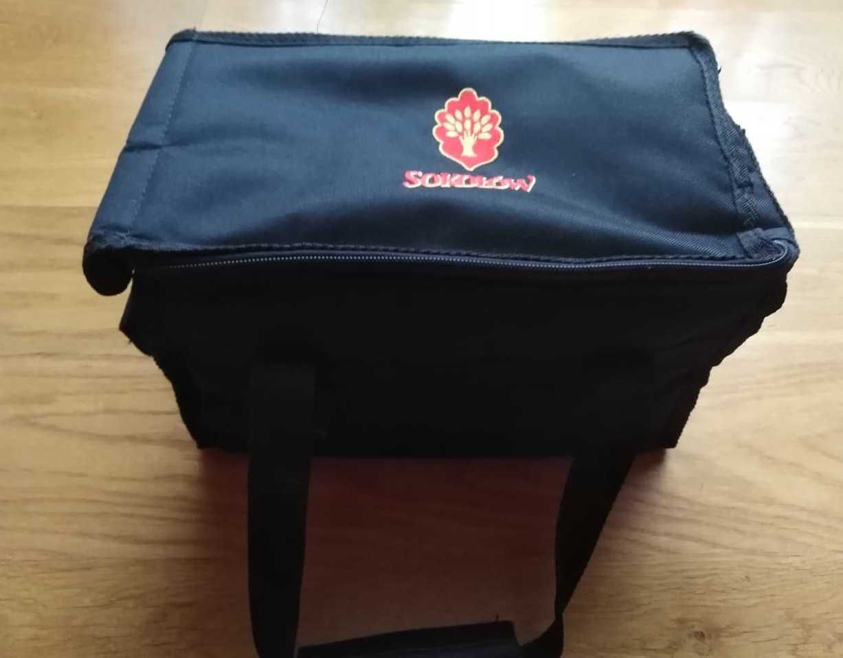 Torba termiczna czarna 30*20*20, NOWA