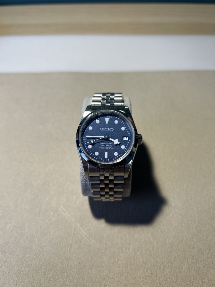 Zaegarek Seiko mod, bransoleta jubilee, automat