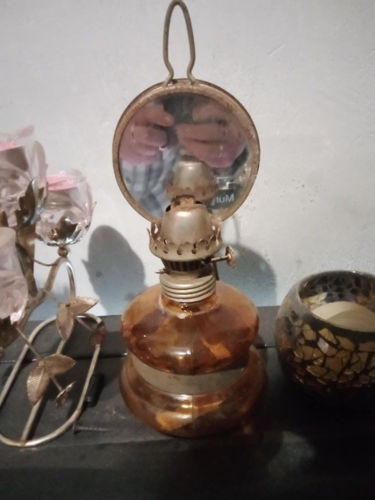 Stara lampa naftowa PRL