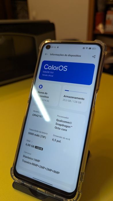 Telemóvel OPPO a74 5G
