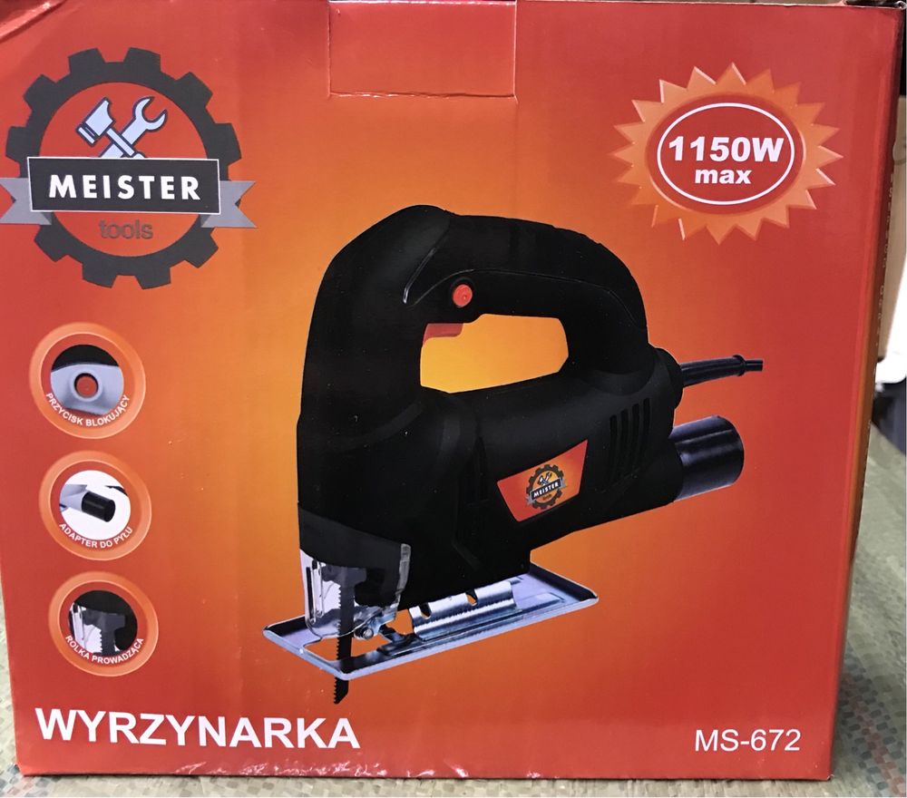 Elektryczna Wyrzynarka do drewna 1150w 230v 55mm