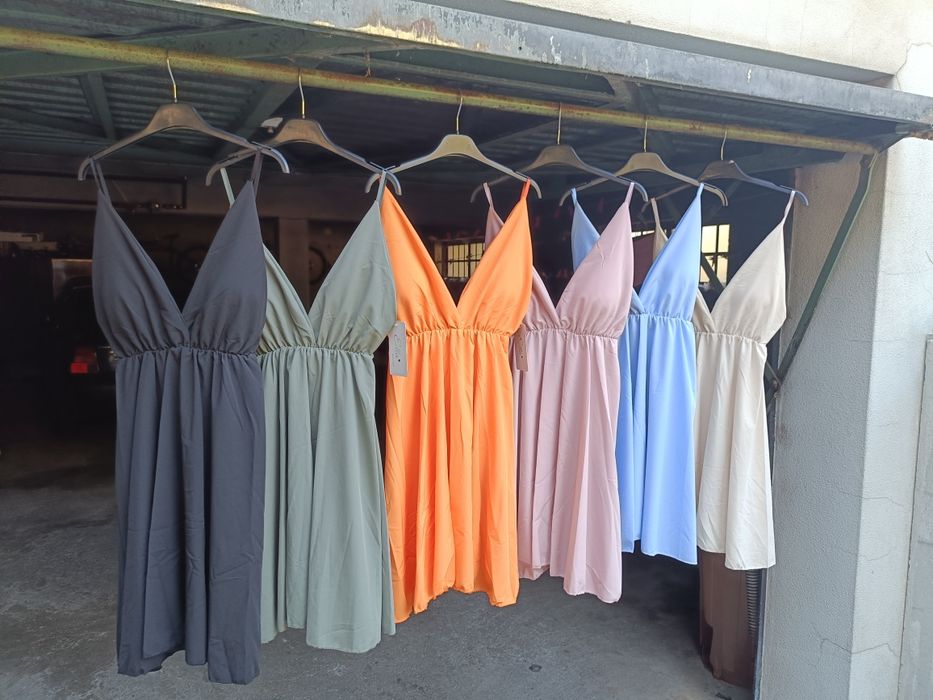 Vestidos frescos e leves