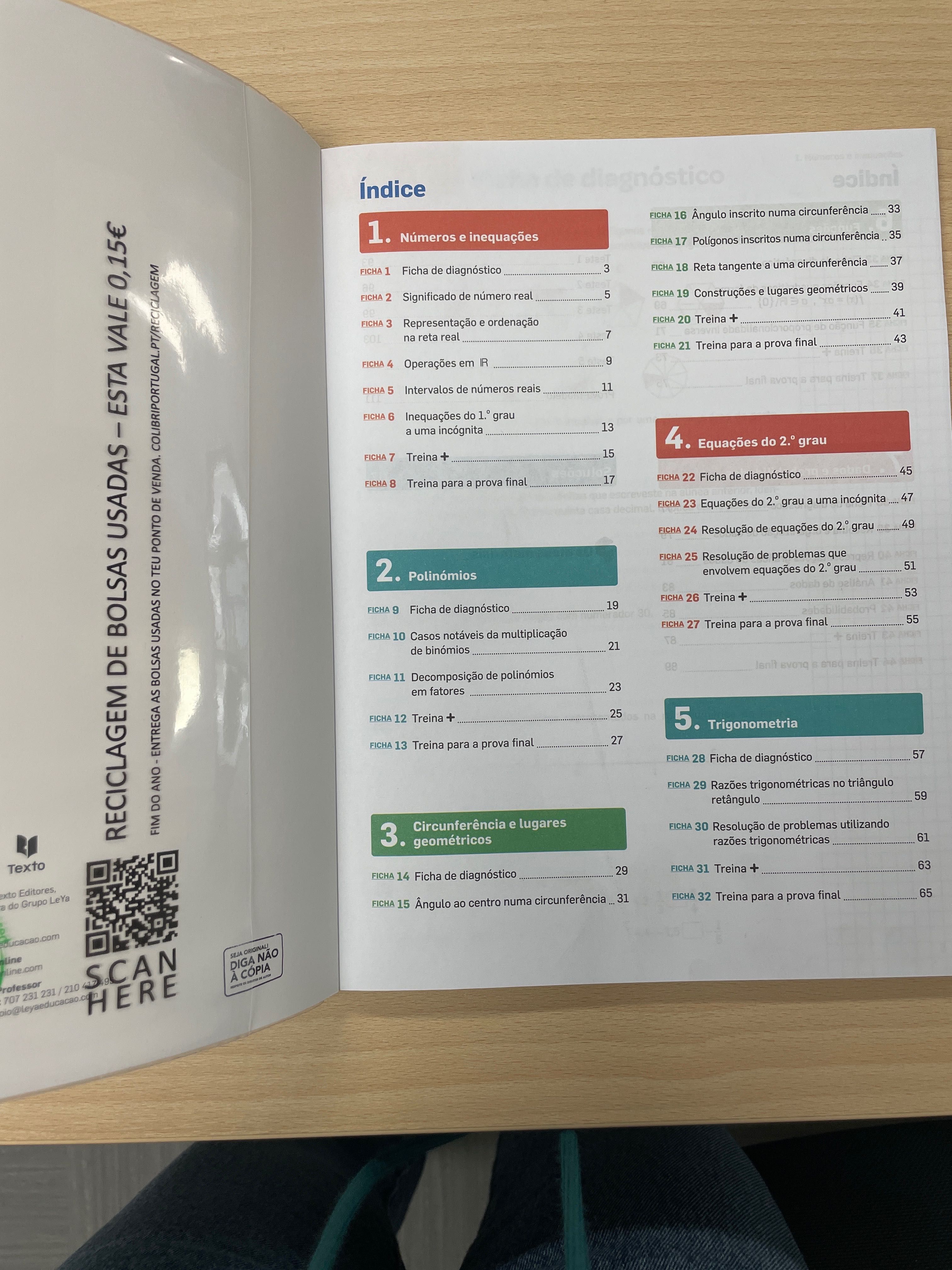 Caderno atividades Mat 9