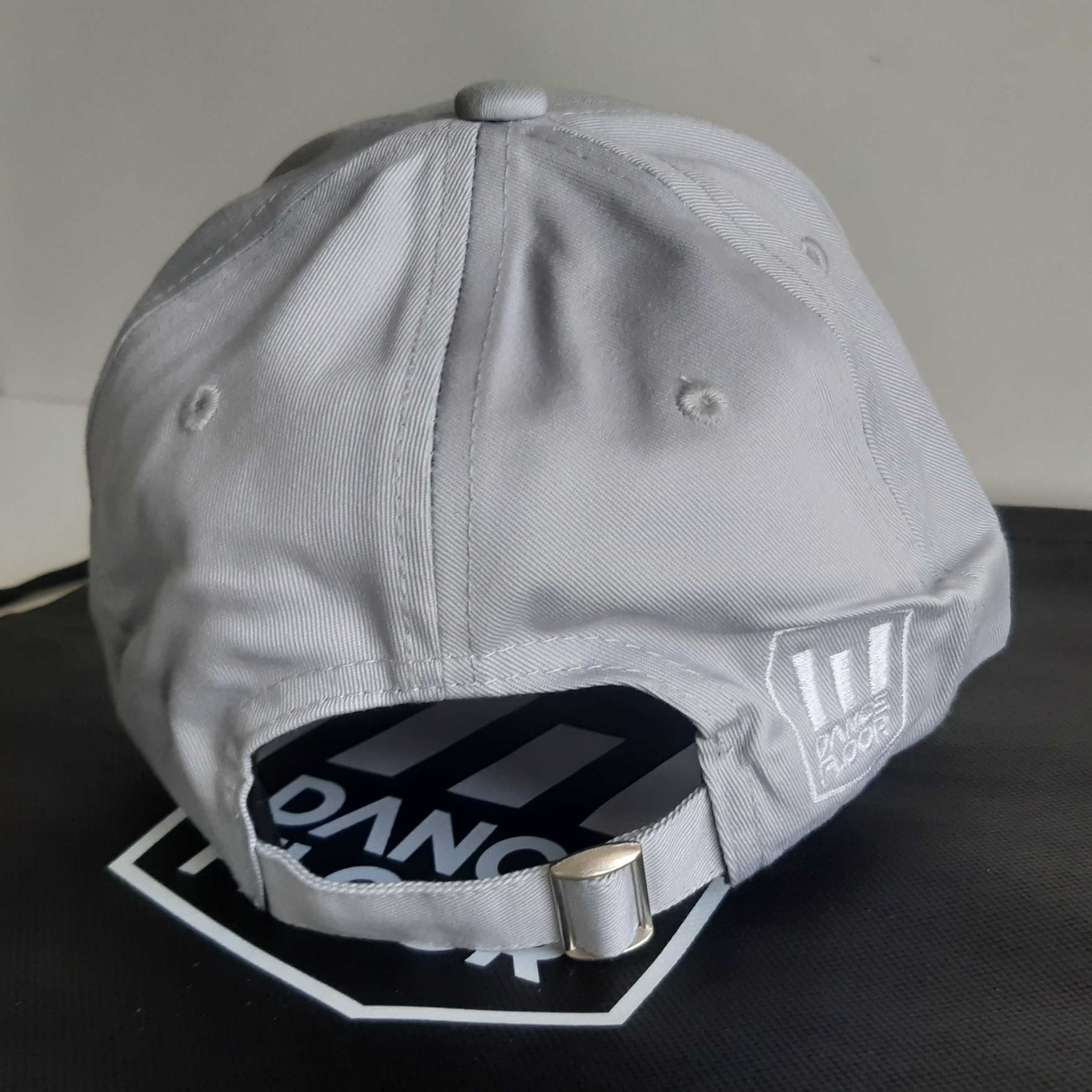 Boné Chapéu Cap Cinza Branco + Saco Mochila Novos Dance Floor