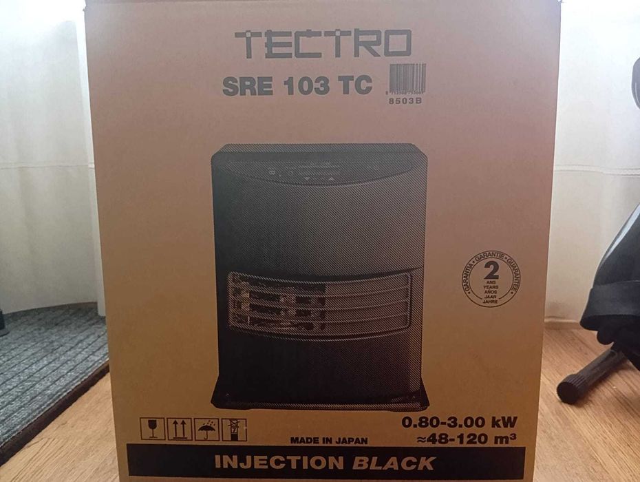 Aquecedor parafina-Tectro SRE 103 TC-Injection Black- Bomb. Trans. Inc