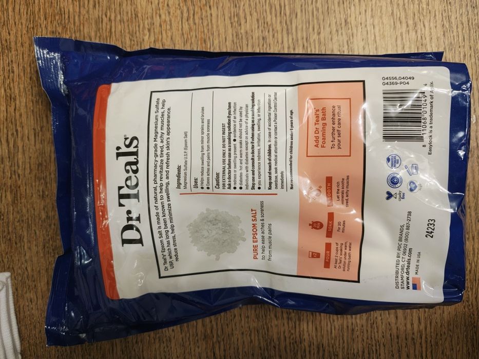 Sól do kąpieli Dr Teals 2,72 kg