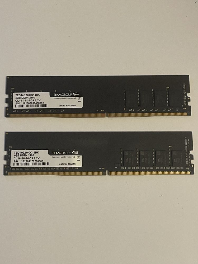 TeamGroup ddr4 8gb 2400 MHr