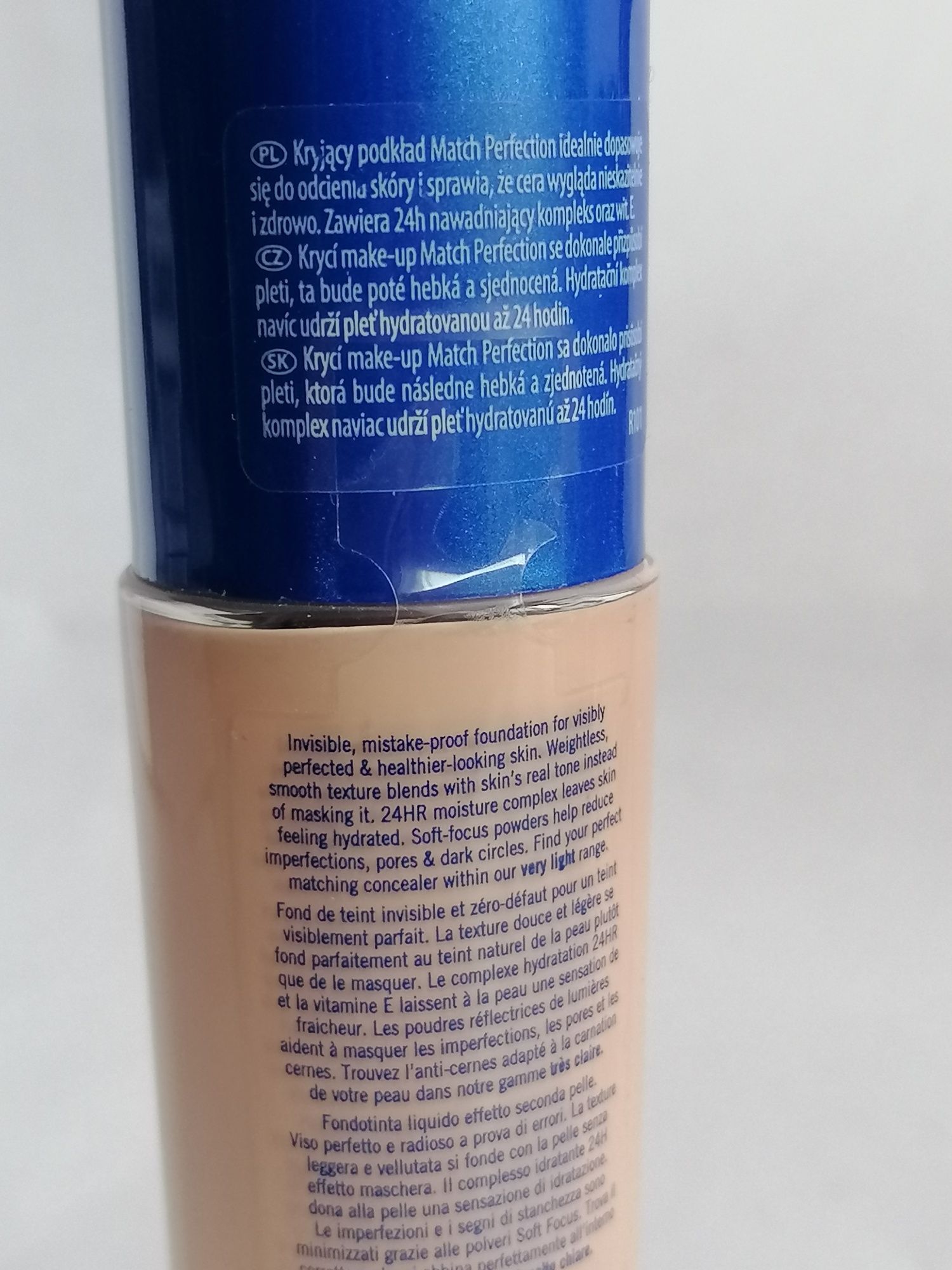 RIMMEL podkład Match Perfection 102 light nude nowy