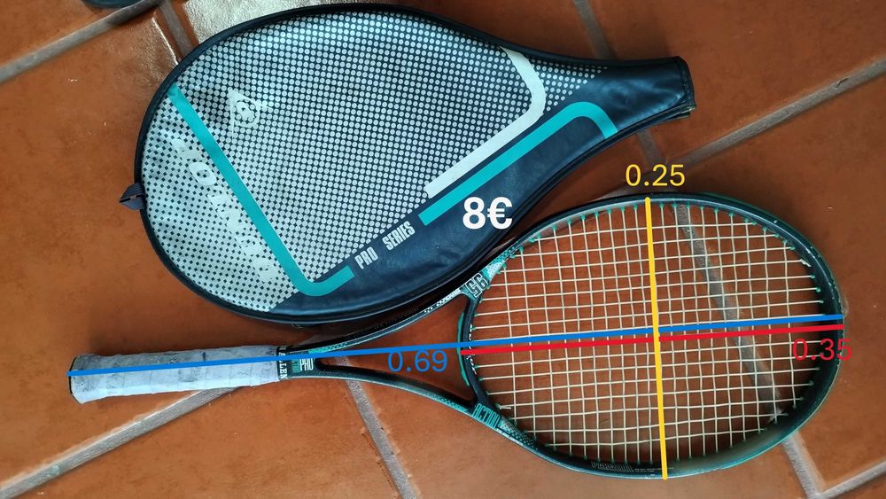 Raquetes ténis - usados