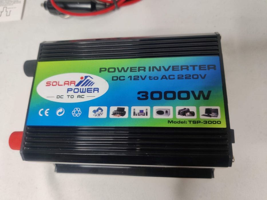 [NOVO] Inversor / Conversor Potência 3000W [12V - 220V] Transformador