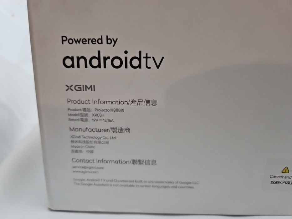 Мультимедійний проектор XGiMi Horizon Pro XK03H 4K 1500 Android Новий