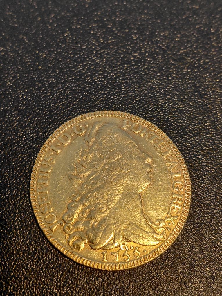 Peça Ouro  D. José I – 1755 R