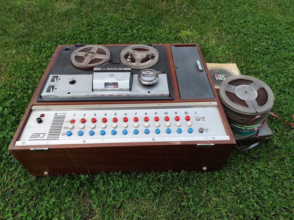 Magnetofon szpulowy audiotrener przenośny ZRK ZK-140T atp-1