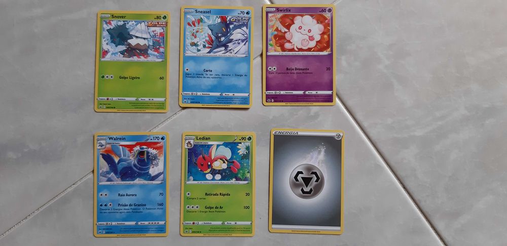 Cartas Pokemon Reinado Arrepiante