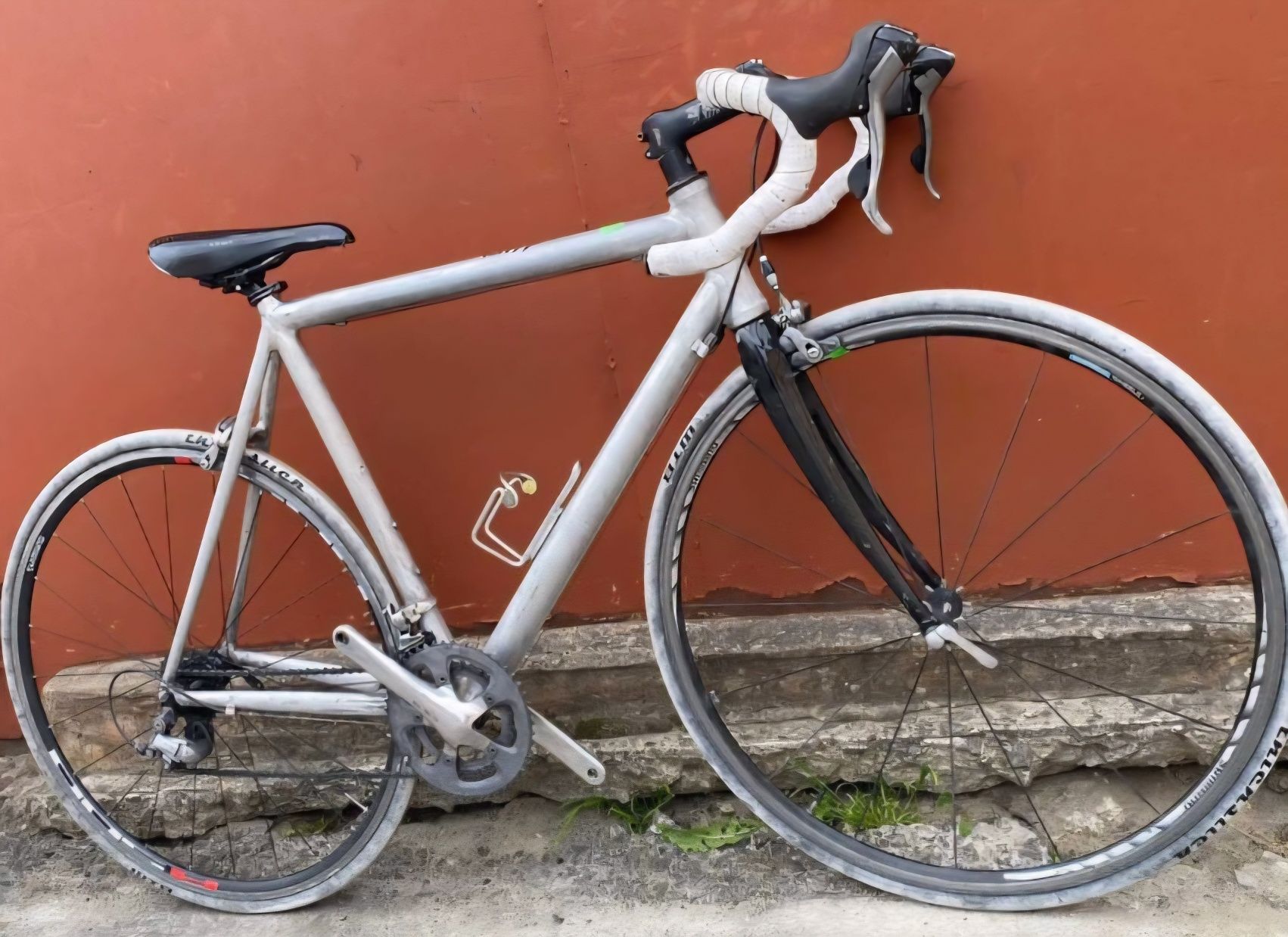 Шосейний велосипед під покраску ситема Shimano 105 2*10 вилка карбон