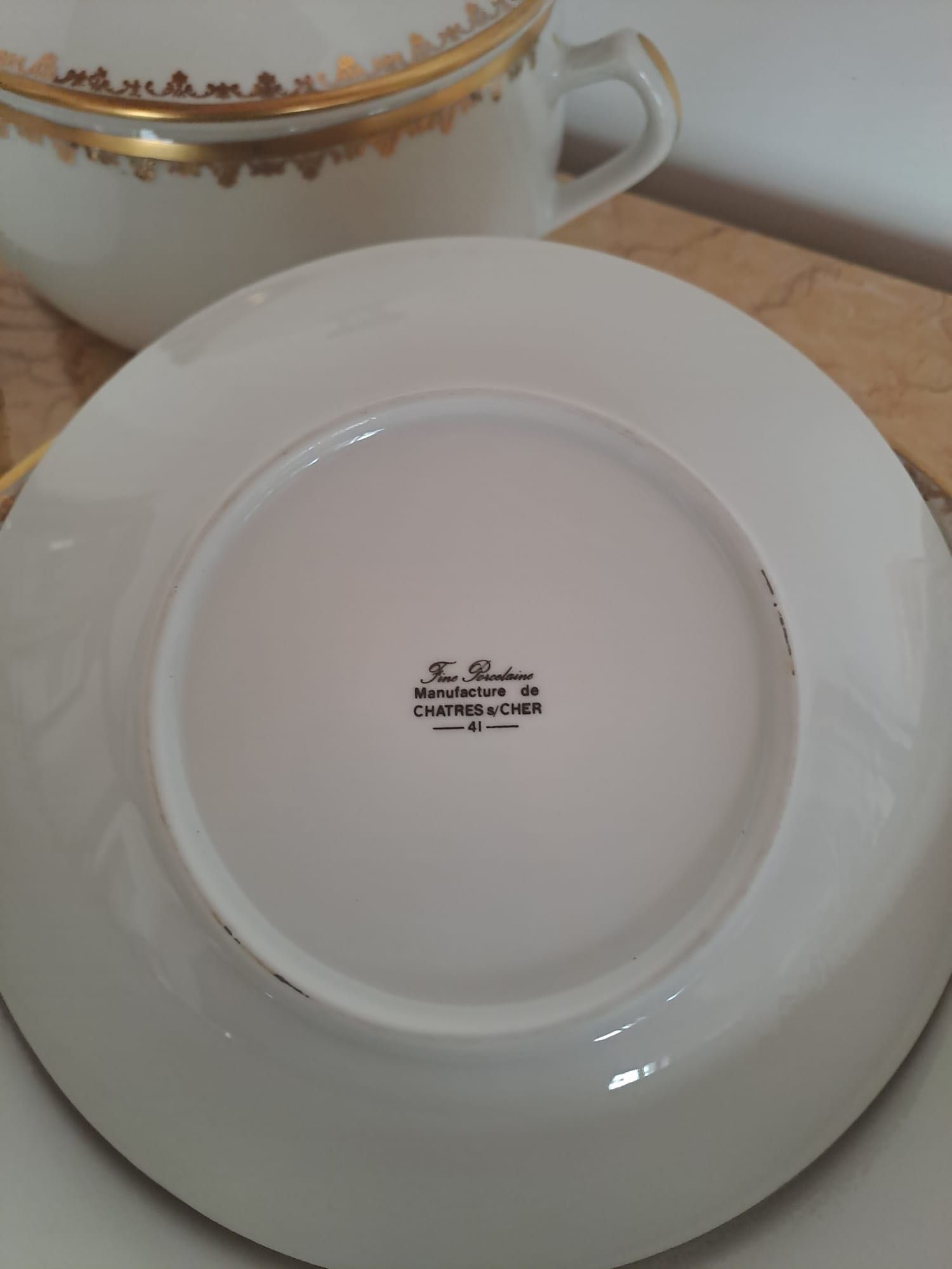 Serviço de Jantar Porcelana fina francesa