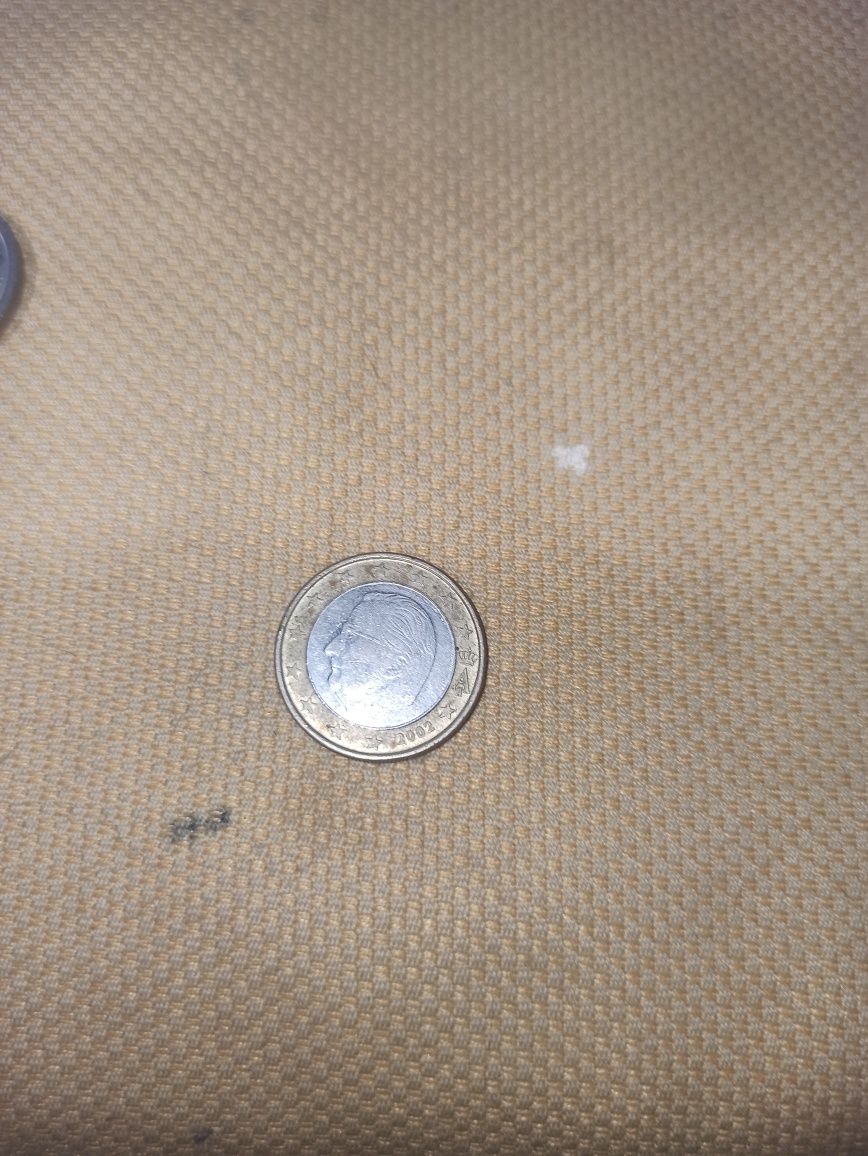 Монета 1 евро бельгия