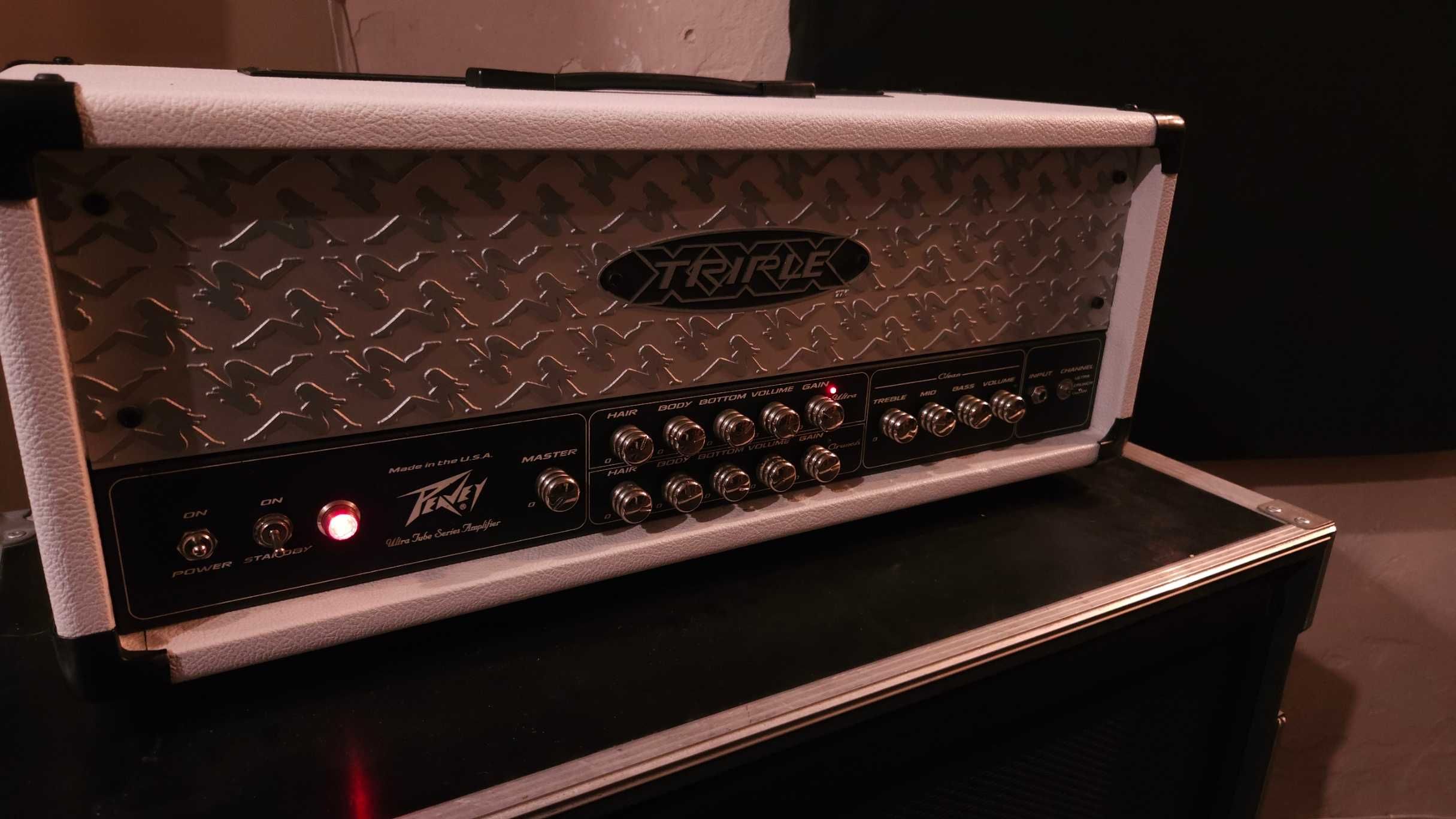 Peavey Triple X Wzmacniacz lampowy biały