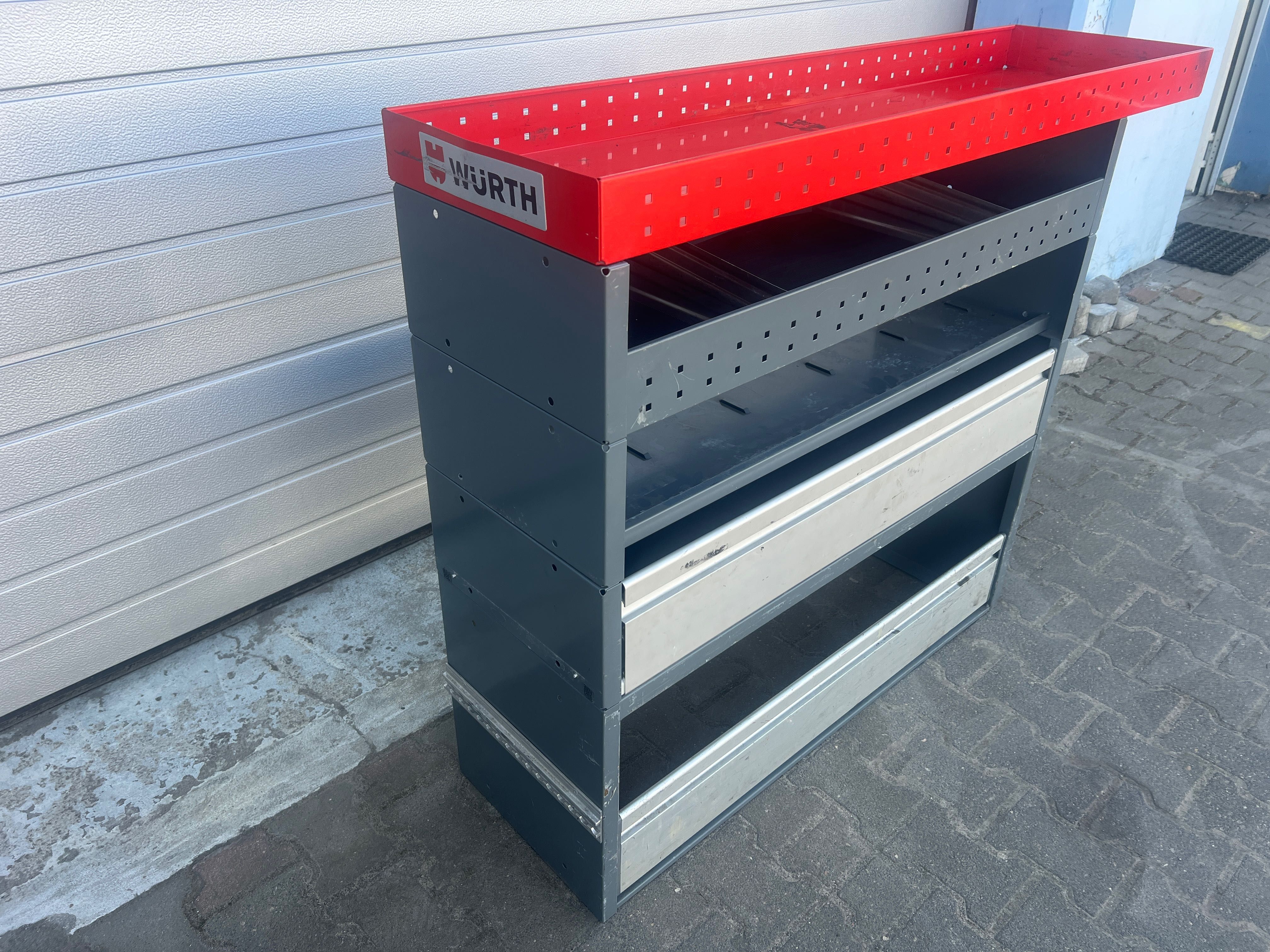 WURTH Zabudowa serwisowa busa regały 110x110x38 Możliwość konfiguracji