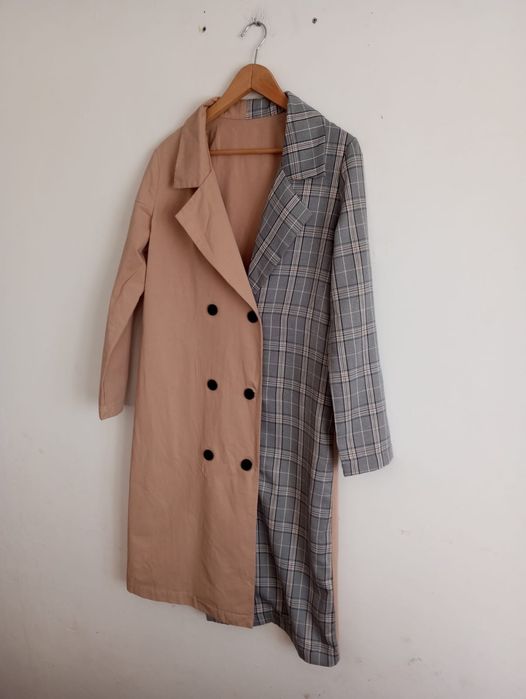 Casaco Gabardina Shein Tamanho M