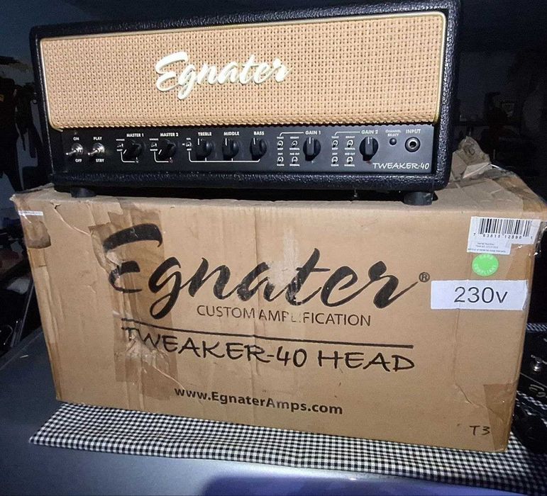 Ламповий гітарний підсилювач-голова EGNATER TWEAKER 40 HEAD