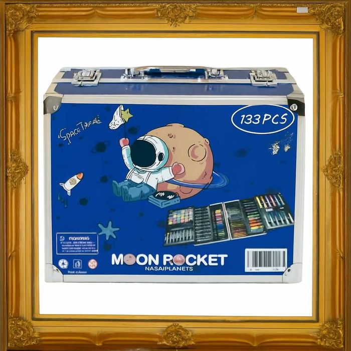 Дитячий набір для творчості 133 предмета у валізці Рисование Чемодан