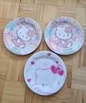 Pratos Tema Hello Kitty