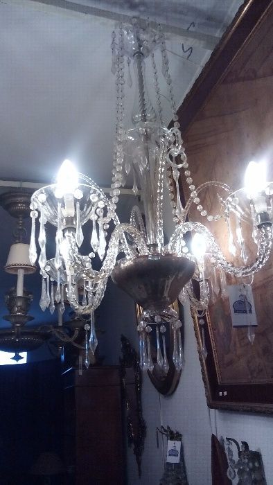 Candeeiro tecto, Lustre séc.XIX