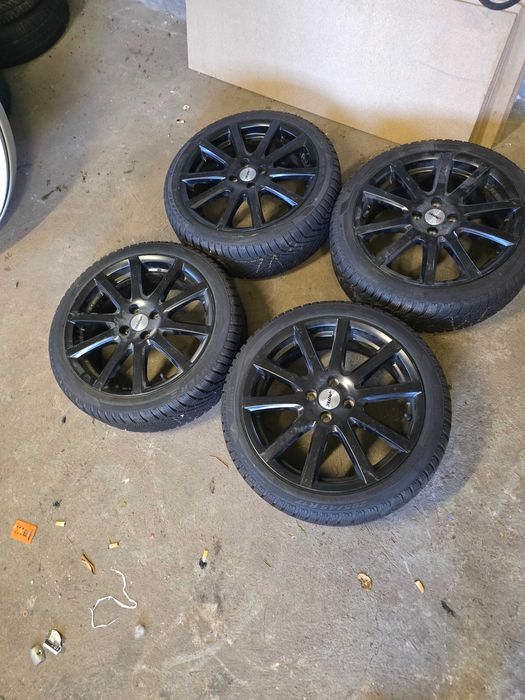 Alufelgi z oponami 205/45 R17 komplet 4 sztuki