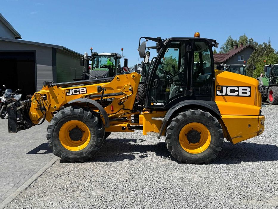 JCB TM 320 Ładowarka przegubowa teleskopowa, 2018 rok, 6200 mtg.