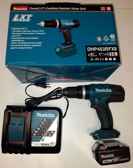 Makita DHP453 wkrętarka akumulatorowa 18V nie Bosch Hilti