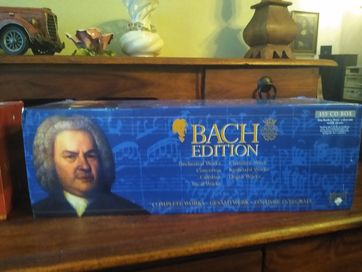 Box cd Mozart-170płyt.Box cd Bach-155płyt.super prezent dla znawcy