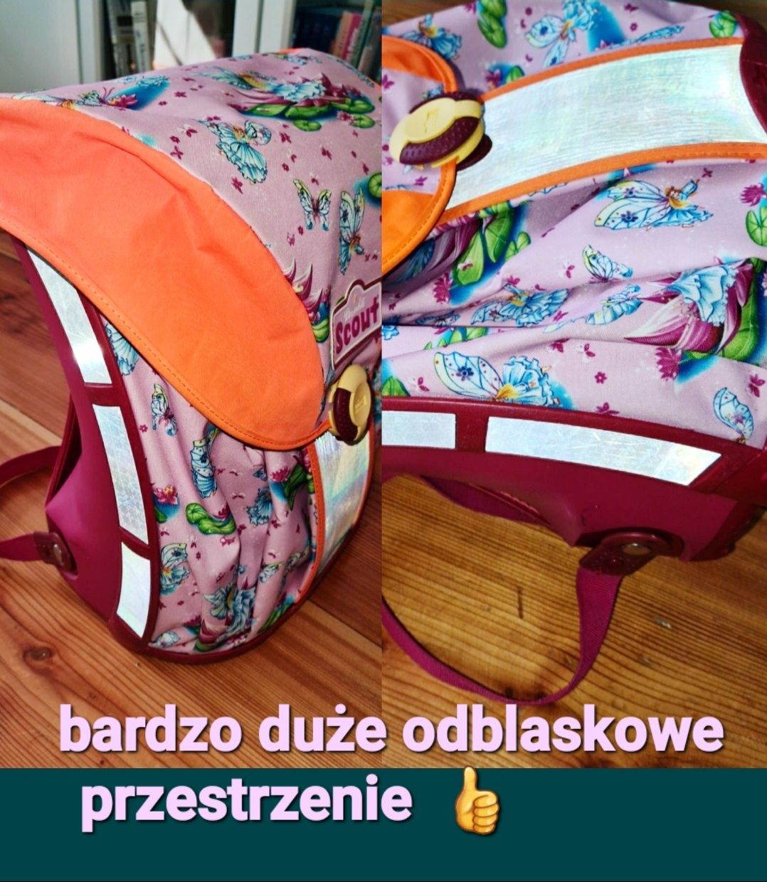 Scout terapełtic school bag Plecak szkolny z Germany