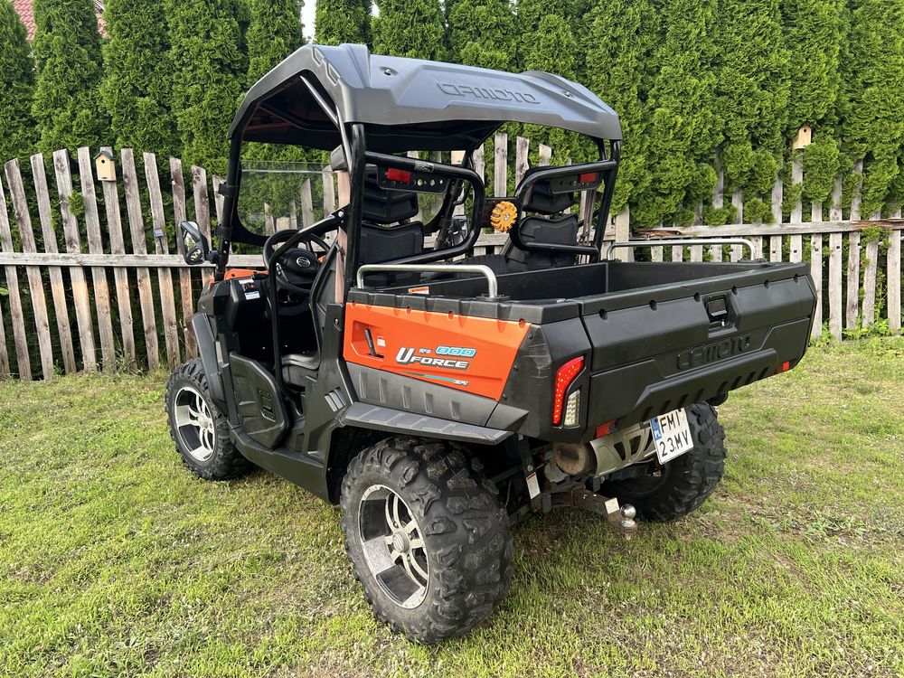 UTV, Quad, Buggy Cf-Moto Uforce 800 EPS Zforce 800 4x4 z osprzętem!