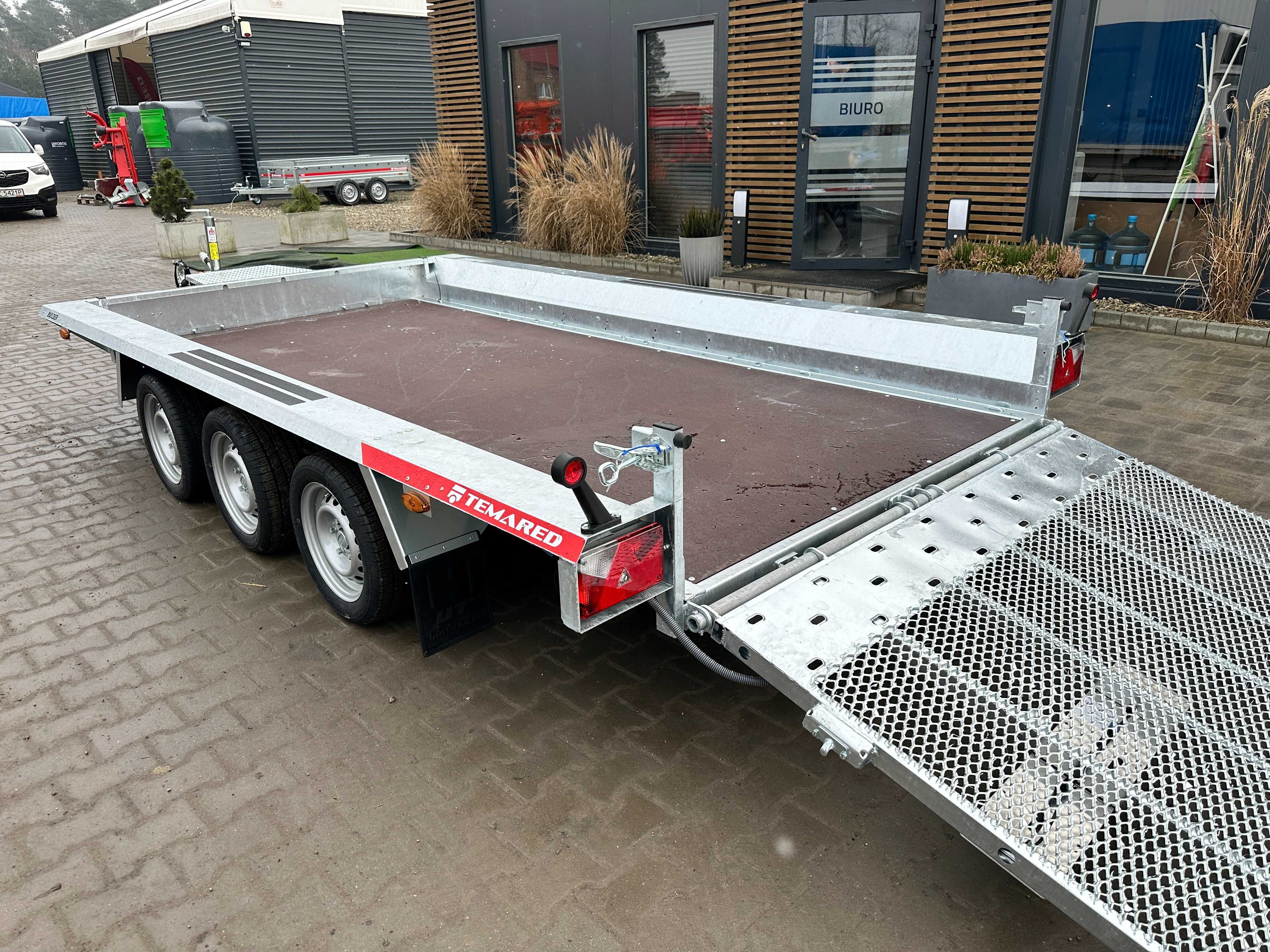 Temared BUILDER 3 4018/3 S 3,5T - do przewozu maszyn, koparki - MODELE