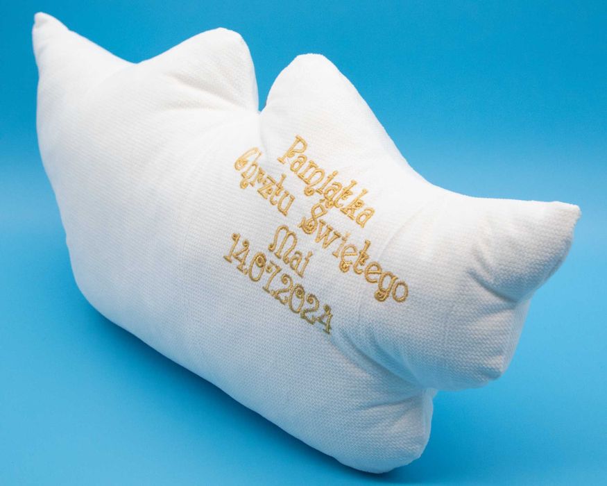 Skrzydła Aniołka - Pamiątka z Haftem - 5 Wariantów - Seria Okazja