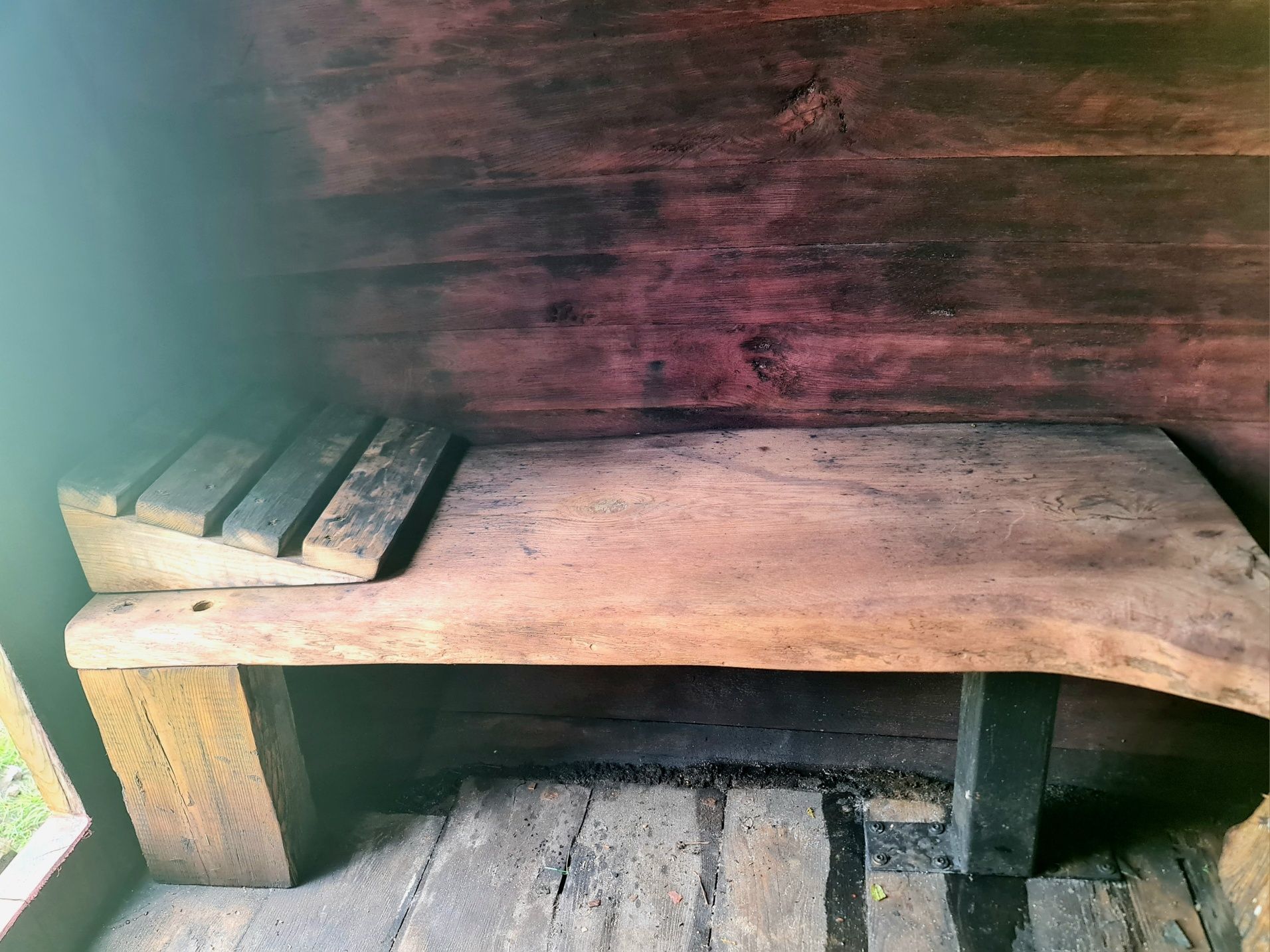 Sauna ogrodowa drewniana z beczki dębowa jacuzzi podgrzewane