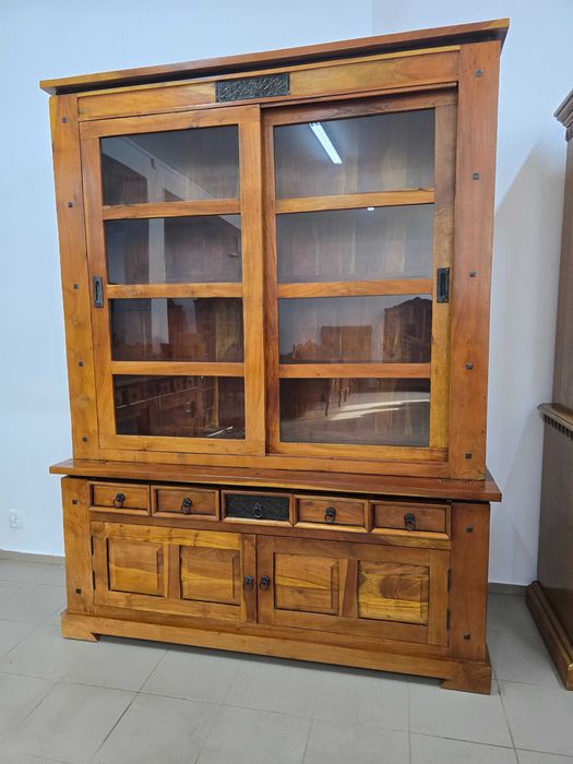 KOMODA BIBLIOTEKA KOLONIALNA lite drewno. Transport cały kraj