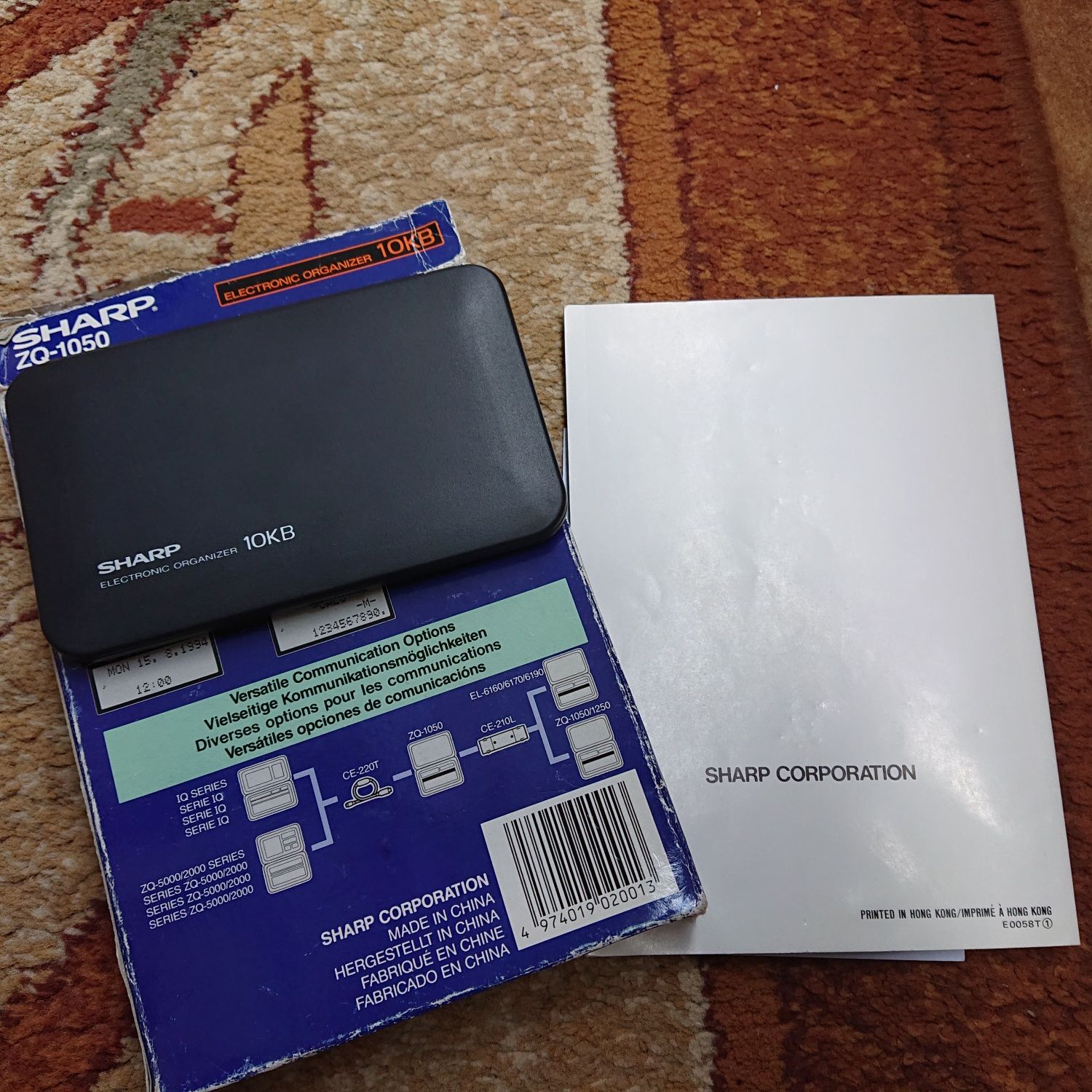 sharp zq 1050 organizer 10kb jak casio