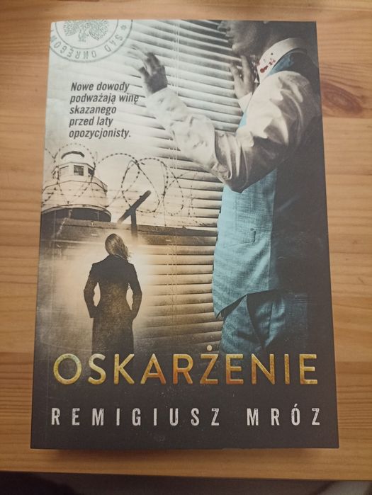 Książka "Oskarżenie" Remigiusz Mróz