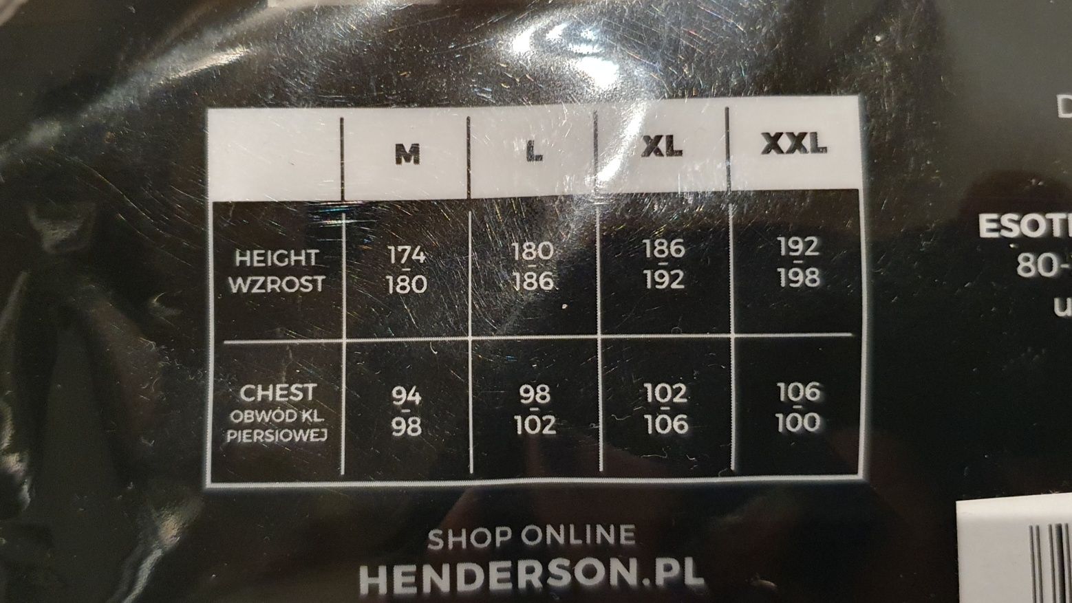 Koszulka Henderson RED LINE 18731 biała roz. XL